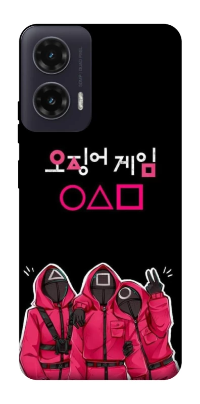 Чохол на Motorola Moto G35 squid game v5 фото 1 з 1