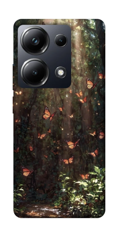 Чехол на Xiaomi Poco M6 Pro 4G butterfly фото 1 из 1