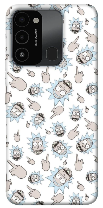 Чохол на TECNO Spark 8C Rick and Morty style фото 1 з 1