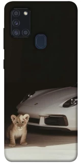Чехол на Samsung Galaxy A21s Porsche white фото 1 из 1