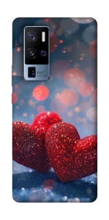 Чехол на Vivo X50 Pro+ Red hearts фото 1 из 1