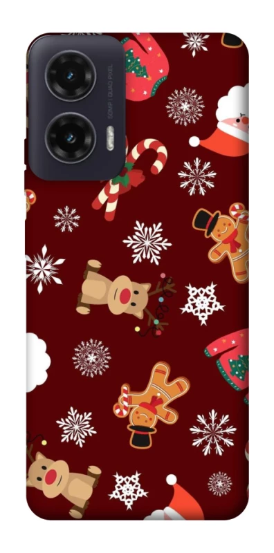 Чохол на Motorola Moto G35 Новорічний v6 фото 1 з 1