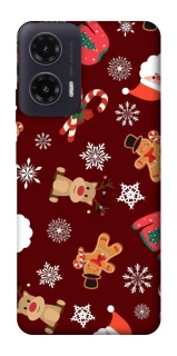 Чехол на Motorola Moto G35 Новогодний v6 фото 1 из 1