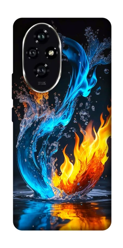 Чехол на Honor 200 Water And Fire фото 1 из 1