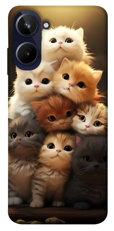Чохол на Realme 10 4G Чохол Kittie Love v2 фото 1 з 1
