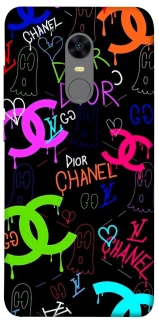 Чехол на Xiaomi Redmi 5 Plus / Redmi Note 5 (Single Camera) Fashion collage ver.5 фото 1 из 1