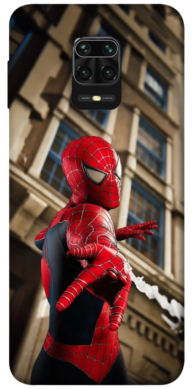 Чехол на Xiaomi Redmi Note 9s / Note 9 Pro / Note 9 Pro Max Spiderman фото 1 из 1