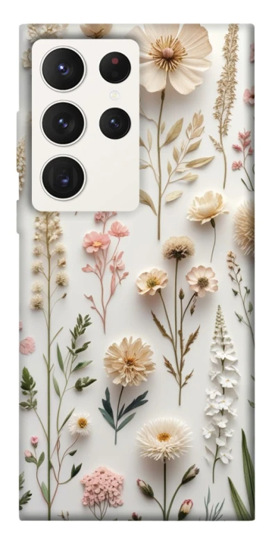 Чохол на Samsung Galaxy S23 Ultra Floral design ver.1 фото 1 з 1