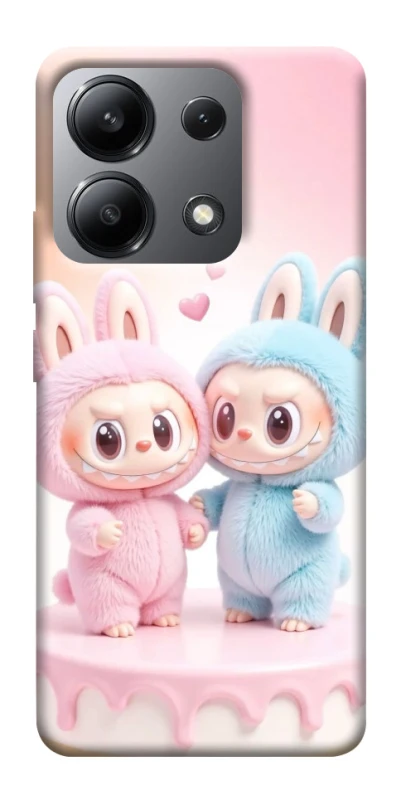 Чохол на Xiaomi Redmi Note 13 4G Labubu Twins фото 1 з 1