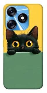 Чохол на TECNO Spark 10 Black cat v2 фото 1 з 1