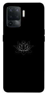 Чохол на Oppo Reno 5 Lite Black Lotus фото 1 з 1