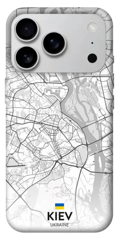 Чехол на Apple iPhone 17 Pro Max (6.9") Kiev white map фото 1 из 1