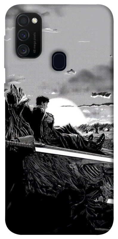 Чохол на Samsung Galaxy M21 Berserk sunset фото 1 з 1