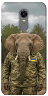 Чехол на Xiaomi Redmi 5 Plus / Redmi Note 5 (Single Camera) Слон защитник фото 1 из 1
