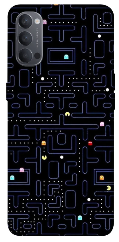 Чехол на Oppo Reno 4 Pacman фото 1 из 1