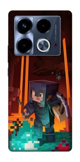 Чохол на Infinix Note 40 4G Minecraft game adventure фото 1 з 1