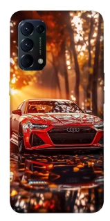 Чехол на Oppo Reno 5 4G Audi at sunset фото 1 из 1