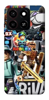 Чохол на ZTE Blade A35 4G Roblox collage ver.1 фото 1 з 1