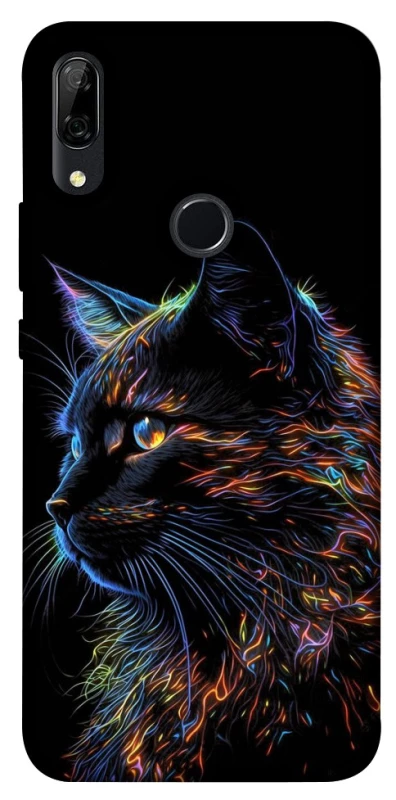 Чохол на Huawei P Smart Z Чорний кіт фото 1 з 1