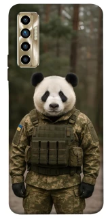 Чехол на TECNO Camon 17P Панда защитник фото 1 из 1