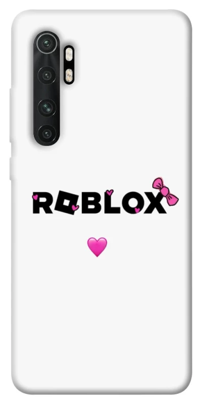 Чохол на Xiaomi Mi Note 10 Lite Roblox heart фото 1 з 1