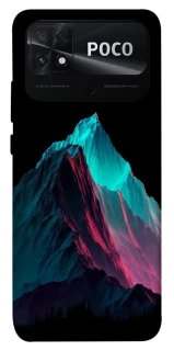 Чохол на Xiaomi Poco C40 Neon mountains фото 1 з 1
