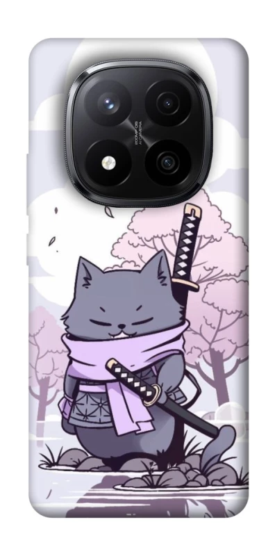 Чехол на Xiaomi Redmi Note 14 Pro+ 5G Samurai cat фото 1 из 1