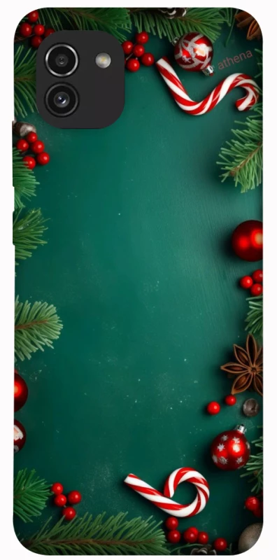 Чохол на Samsung Galaxy A03 Новорічний v35 фото 1 з 1