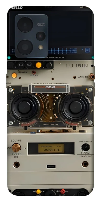 Чехол на Realme 9 4G / 9 Pro+ Audio panel фото 1 из 1