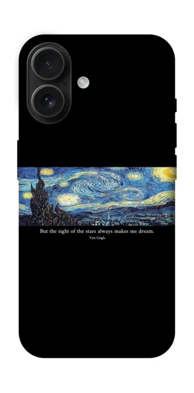 Чохол на Apple iPhone 16 Starry night Van Gogh фото 1 з 1