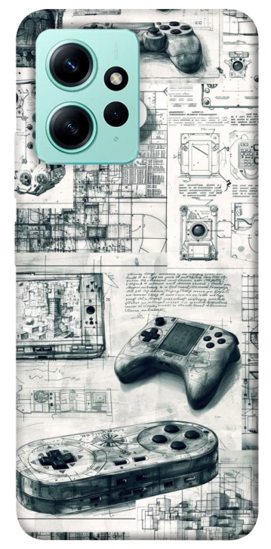 Чохол на Xiaomi Redmi Note 12 4G Gamer Zone ver.2 фото 1 з 1
