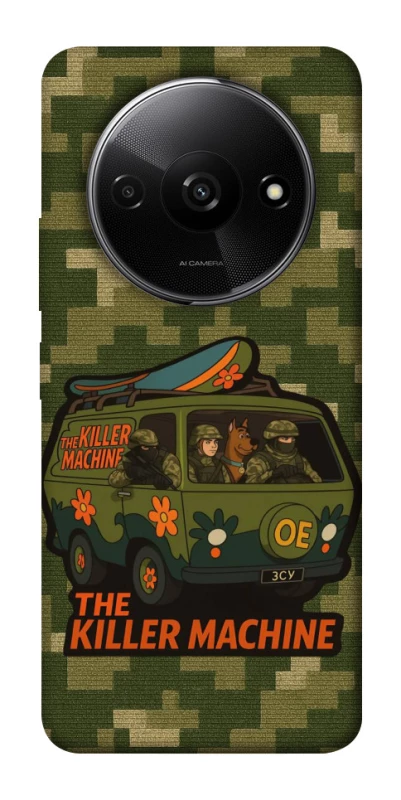 Чохол на Xiaomi Redmi A3 Funny machine фото 1 з 1