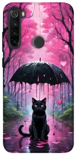 Чохол на Xiaomi Redmi Note 8T Black cat фото 1 з 1