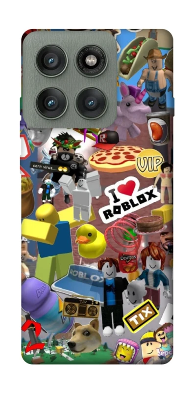 Чехол на Motorola Edge 60 Pro Roblox collage ver.5 фото 1 из 1