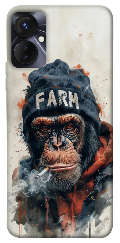 Чохол на TECNO Spark 9 Pro (KH7n) Шимпанзе v3 фото 1 з 1