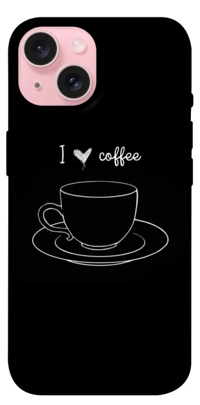 Чехол на Apple iPhone 15 (6.1") Black coffee фото 1 из 1