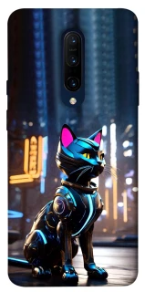 Чехол на OnePlus 7 Pro Cyber cat фото 1 из 1