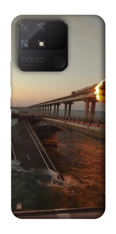 Чохол на Realme Narzo 50A Кримський міст втомився фото 1 з 1