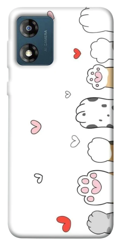 Чехол на Motorola Moto E13 Paws фото 1 из 1