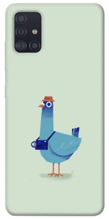 Чохол на Samsung Galaxy A51 Голуб-детектив фото 1 з 1