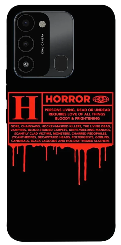 Чохол на TECNO Spark 8C Horror Halloween фото 1 з 1