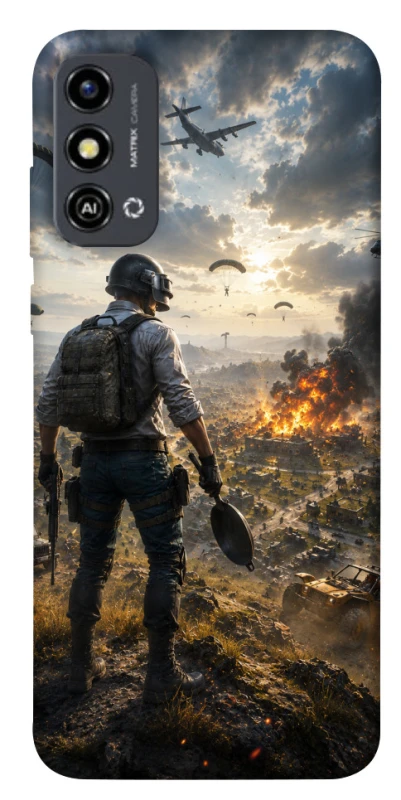 Чохол на ZTE Blade A53 PUBG ver.2 фото 1 з 1