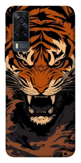 Чехол на Vivo Y31 cool tiger фото 1 из 1