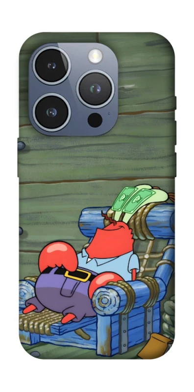 Чехол на Apple iPhone 16 Pro Mr.Krabs фото 1 из 1
