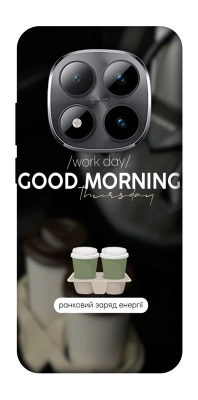 Чохол на Xiaomi Redmi Note 15 Pro 5G Thursday coffee фото 1 з 1