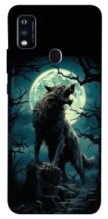 Чохол на ZTE Blade A51 Вовк під місяцем фото 1 з 1