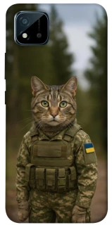 Чехол на Realme C11 (2021) Кот защитник фото 1 из 1