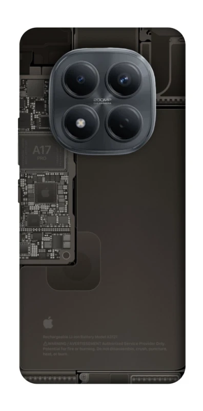 Чохол на Xiaomi Redmi Note 15 Pro 4G iPhone 17 фото 1 з 1