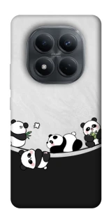 Чехол на Xiaomi Redmi Note 15 Pro 4G Four pandas фото 1 из 1