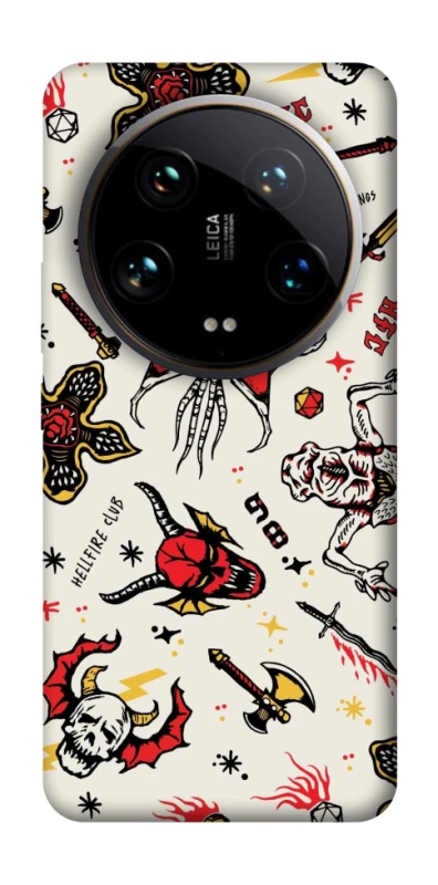 Чохол на Xiaomi 14 Ultra Stranger Things ver.2 фото 1 з 1